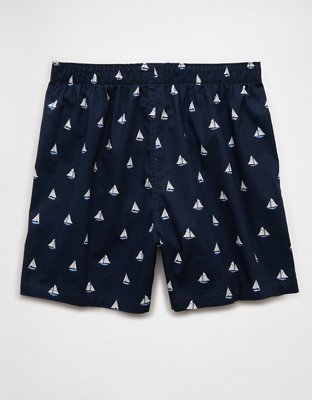 AEO Men's Sailboats Stretch Boxer Short