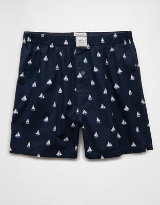 AEO Men's Sailboats Stretch Boxer Short