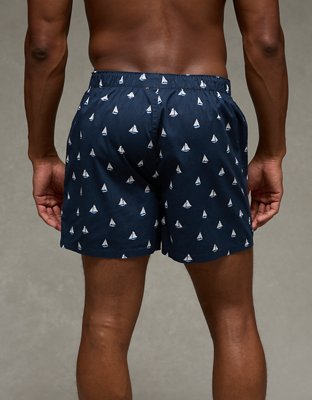 AEO Men's Sailboats Stretch Boxer Short