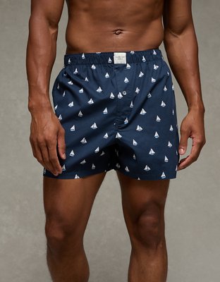 AEO Men's Sailboats Stretch Boxer Short