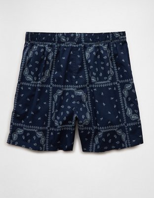AEO Men's Checkerboard Stretch Boxer Short
