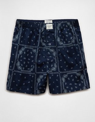 AEO Men's Checkerboard Stretch Boxer Short