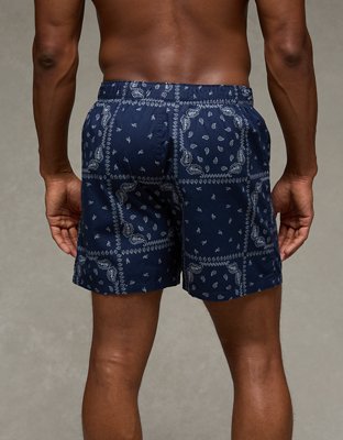 AEO Men's Paisley Stretch Boxer Short