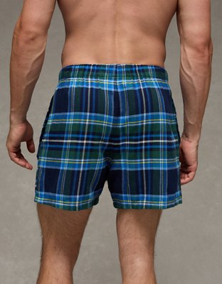 AEO Plaid Stretch Classic Boxer Short