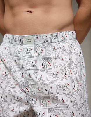 AEO Peanuts Men's Stretch Boxer Short