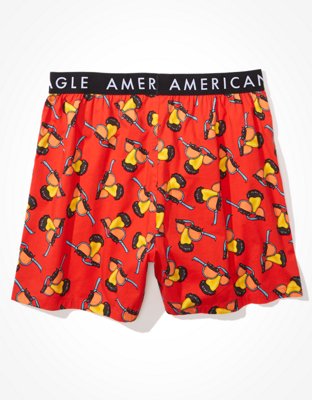Мужские брюки American Eagle AEO Glasses Stretch Boxer Short — фото 4