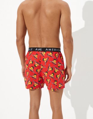 Мужские брюки American Eagle AEO Glasses Stretch Boxer Short — фото 2