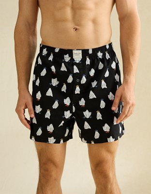 AEO Men's Stretch Cotton Boxer Short