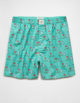 AEO Men's Snoopy Stretch Cotton Boxer Short from American Eagle - $15.95