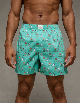 AEO Men's Snoopy Stretch Cotton Boxer Short