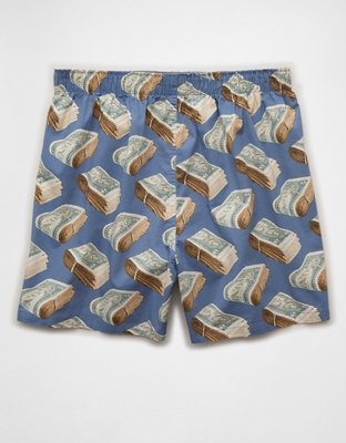 AEO Men's Dollar Bills Stretch Boxer Short