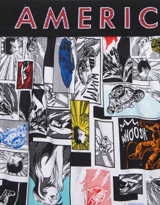 Мужские брюки American Eagle AEO Comics Stretch Boxer Short — фото 5