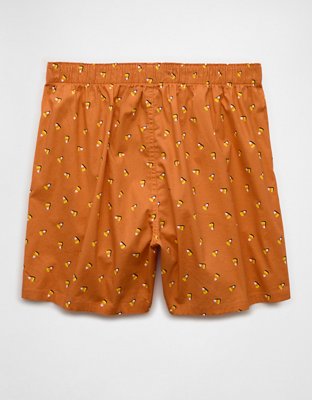 AEO Men's Tiny Candy Corn Stretch Boxer Short