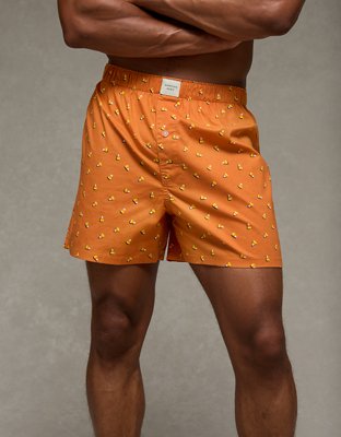 AEO Men's Tiny Candy Corn Stretch Boxer Short