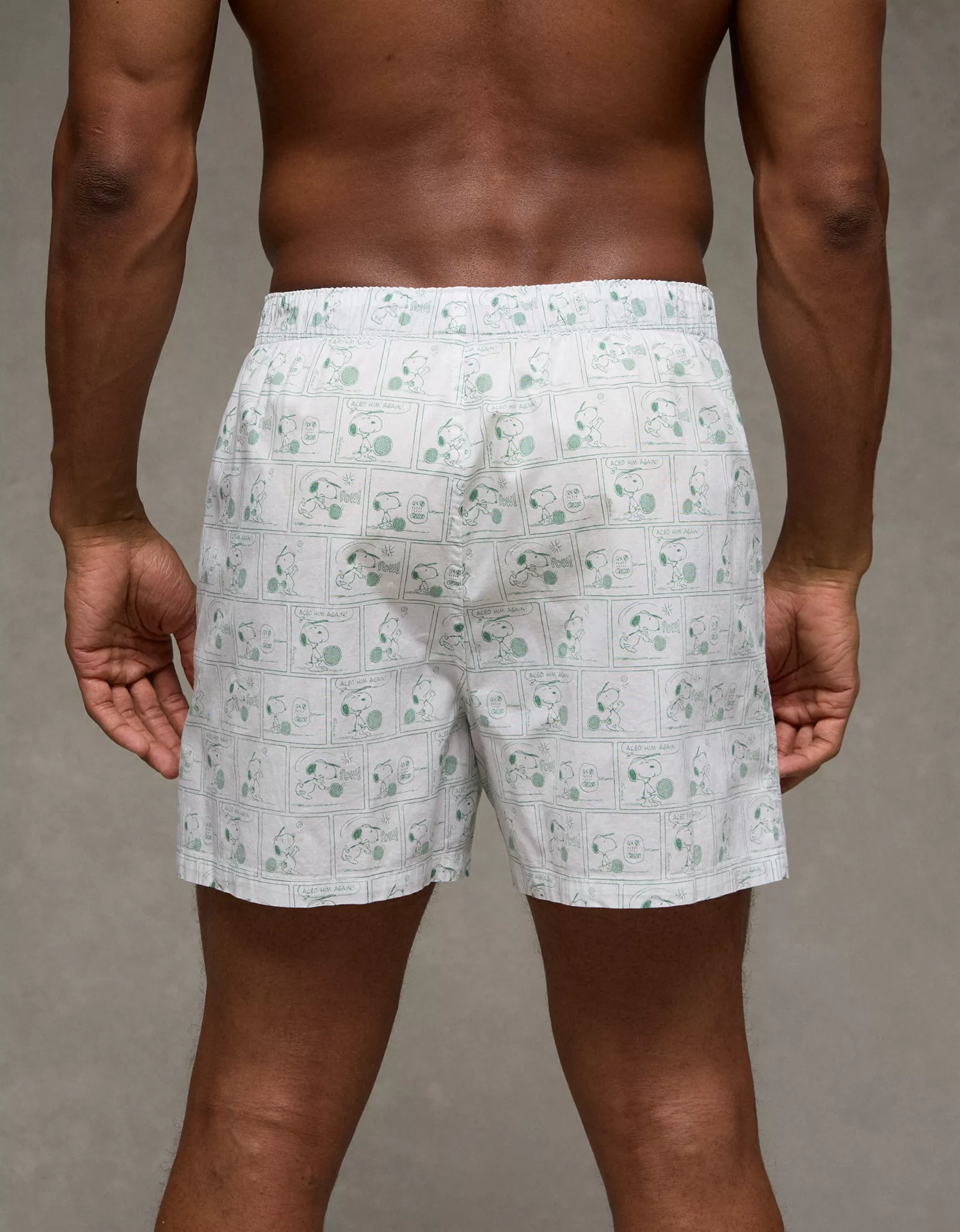 AEO Men's Snoopy Stretch Cotton Boxer Short - thumbnail 2