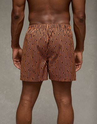 Caleçon boxeur extensible à rayures chauve-souris pour hommes AEO