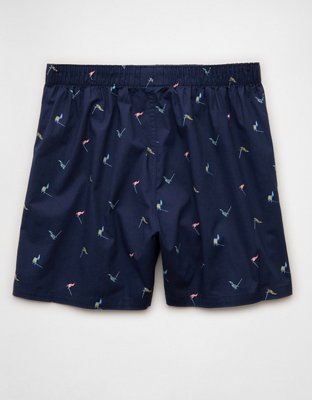AEO Ski Flags Stretch Boxer Short