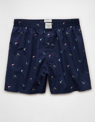 AEO Ski Flags Stretch Boxer Short