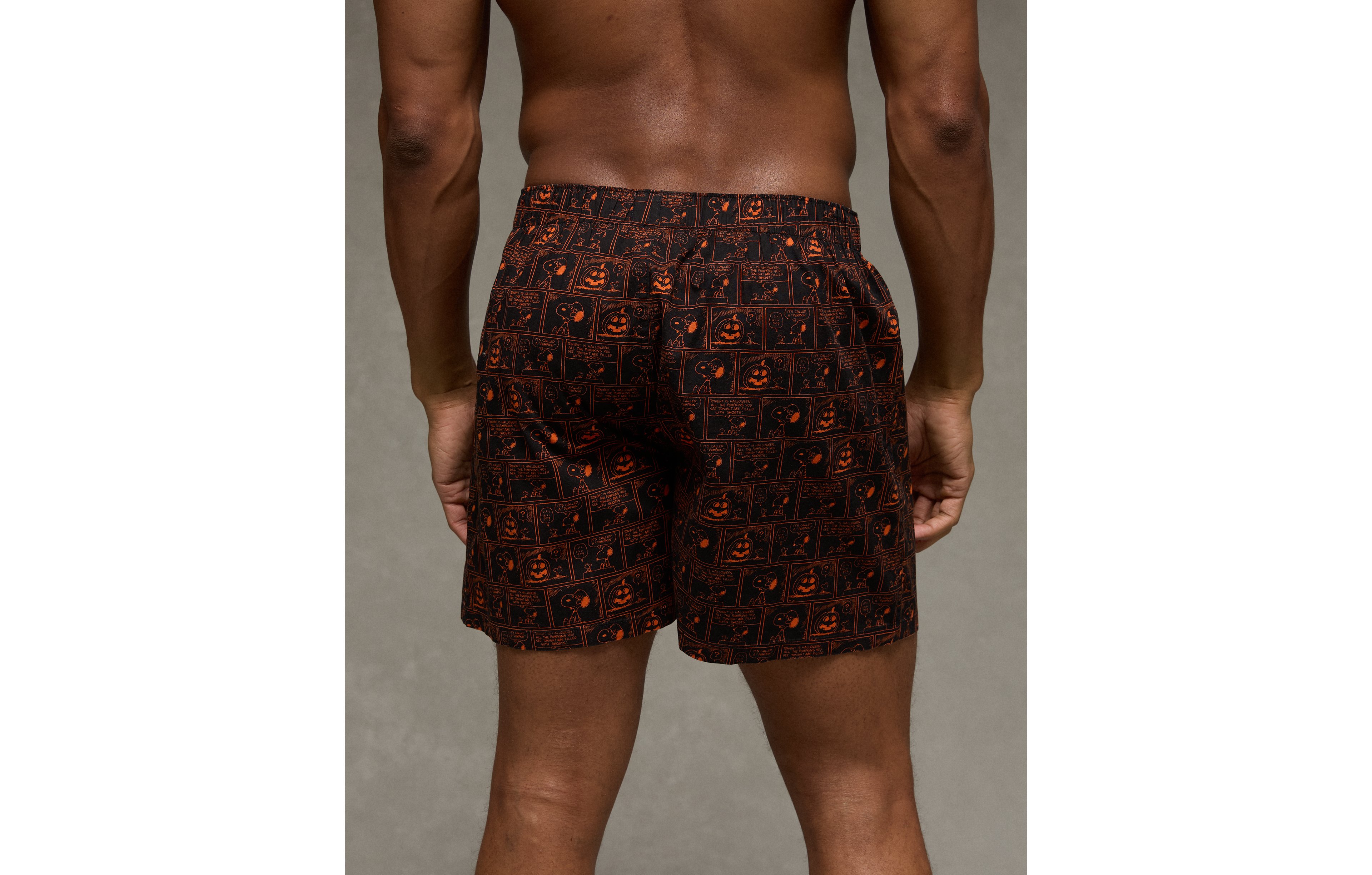 AEO Men's Halloween Stretch Cotton Boxer Short