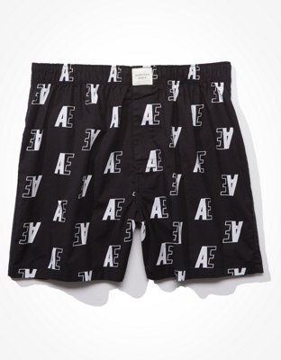 Мужские брюки American Eagle AEO Graphic Stretch Boxer Short — фото 3