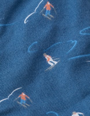 AEO Downhill Skier Flannel Boxer Short