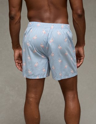 AEO Short Bóxer Stretch de Flamencos para Hombre