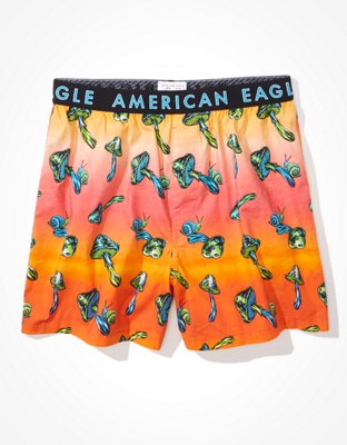 Мужские брюки American Eagle AEO Wild Shrooms Stretch Boxer Short — фото 3