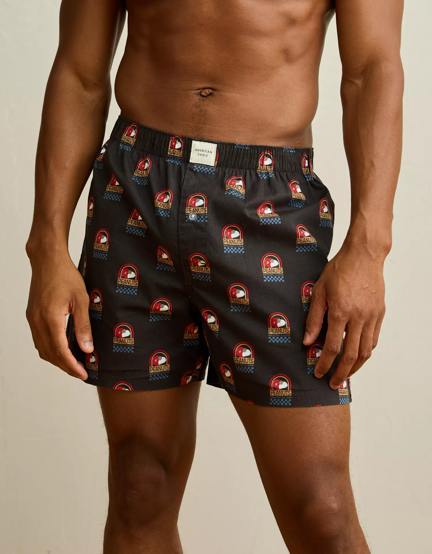 AEO Men's Snoopy Stretch Cotton Boxer Short - thumbnail 7