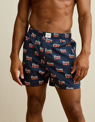 AEO Men's Stretch Cotton Boxer Short