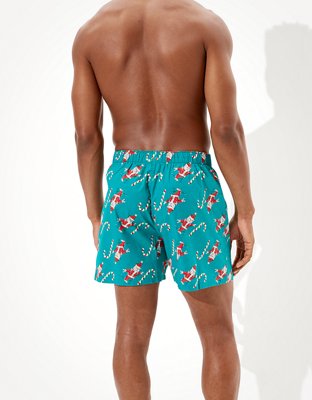 Мужские брюки American Eagle AEO Xmas Robot Stretch Boxer Short — фото 2