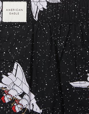 Мужские брюки American Eagle AEO Rocket Santa Stretch Boxer Short — фото 5