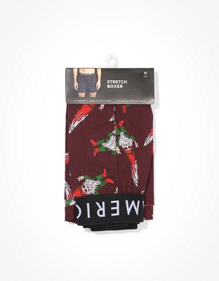 Мужские брюки American Eagle AEO Gnome Candle Stretch Boxer Short — фото 5