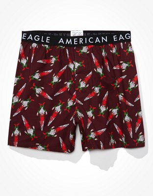 Мужские брюки American Eagle AEO Gnome Candle Stretch Boxer Short — фото 3