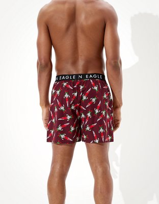 Мужские брюки American Eagle AEO Gnome Candle Stretch Boxer Short — фото 2
