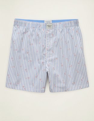 Трусы-боксеры AEO Cane для мужчин, хлопок-стрейч — American Eagle, цвет: Белый — фото 3