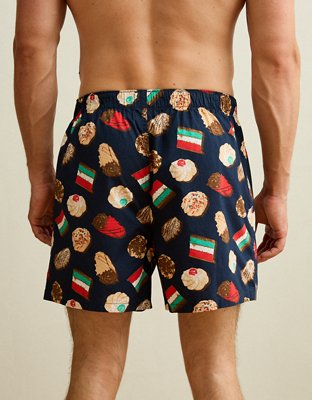 AEO Italian Cookies Men's Stretch Cotton Boxer Short