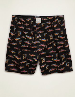AEO Men's Stretch Cotton Boxer Short