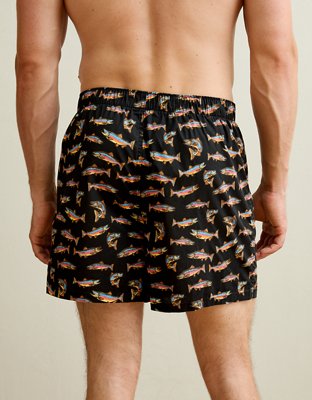 AEO Men's Stretch Cotton Boxer Short