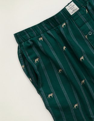 AEO Men's Flannel Pocket Boxer Short