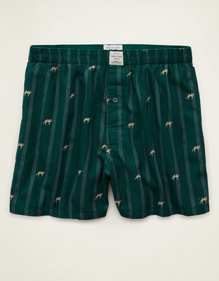 AEO Men's Flannel Pocket Boxer Short