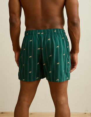AEO Men's Flannel Pocket Boxer Short