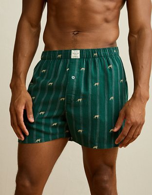 AEO Men's Flannel Pocket Boxer Short