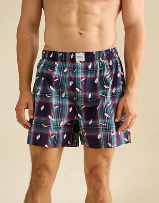 AEO Men's Stretch Cotton Boxer Short
