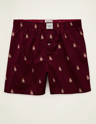AEO Men's Stretch Cotton Boxer Short