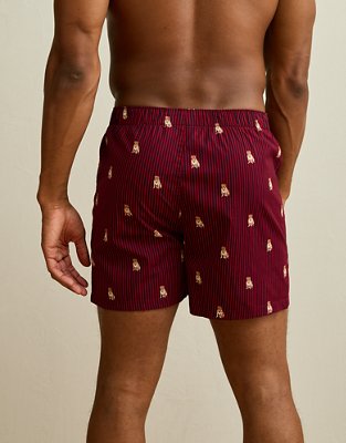 AEO Men's Stretch Cotton Boxer Short