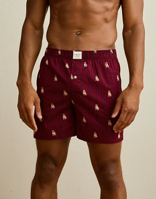 AEO Men's Stretch Cotton Boxer Short