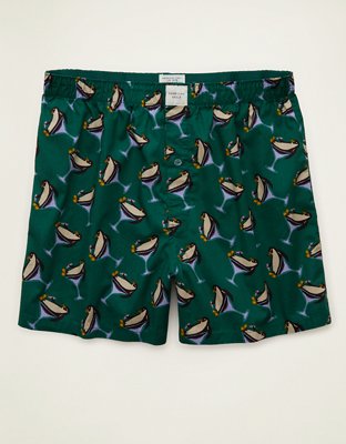 AEO Men's Stretch Cotton Boxer Short