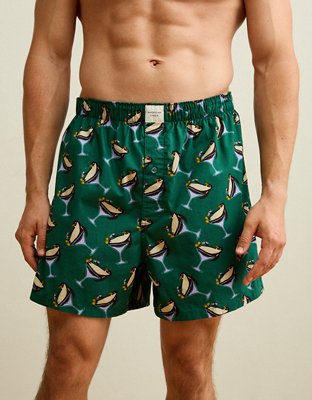 AEO Men's Stretch Cotton Boxer Short