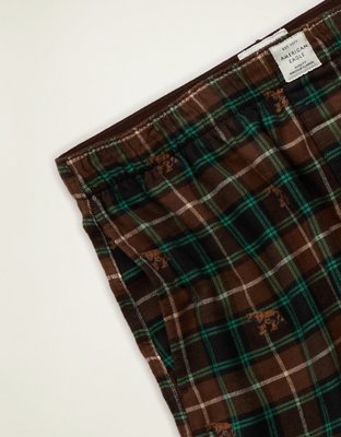 AEO Men's Flannel Pocket Boxer Short