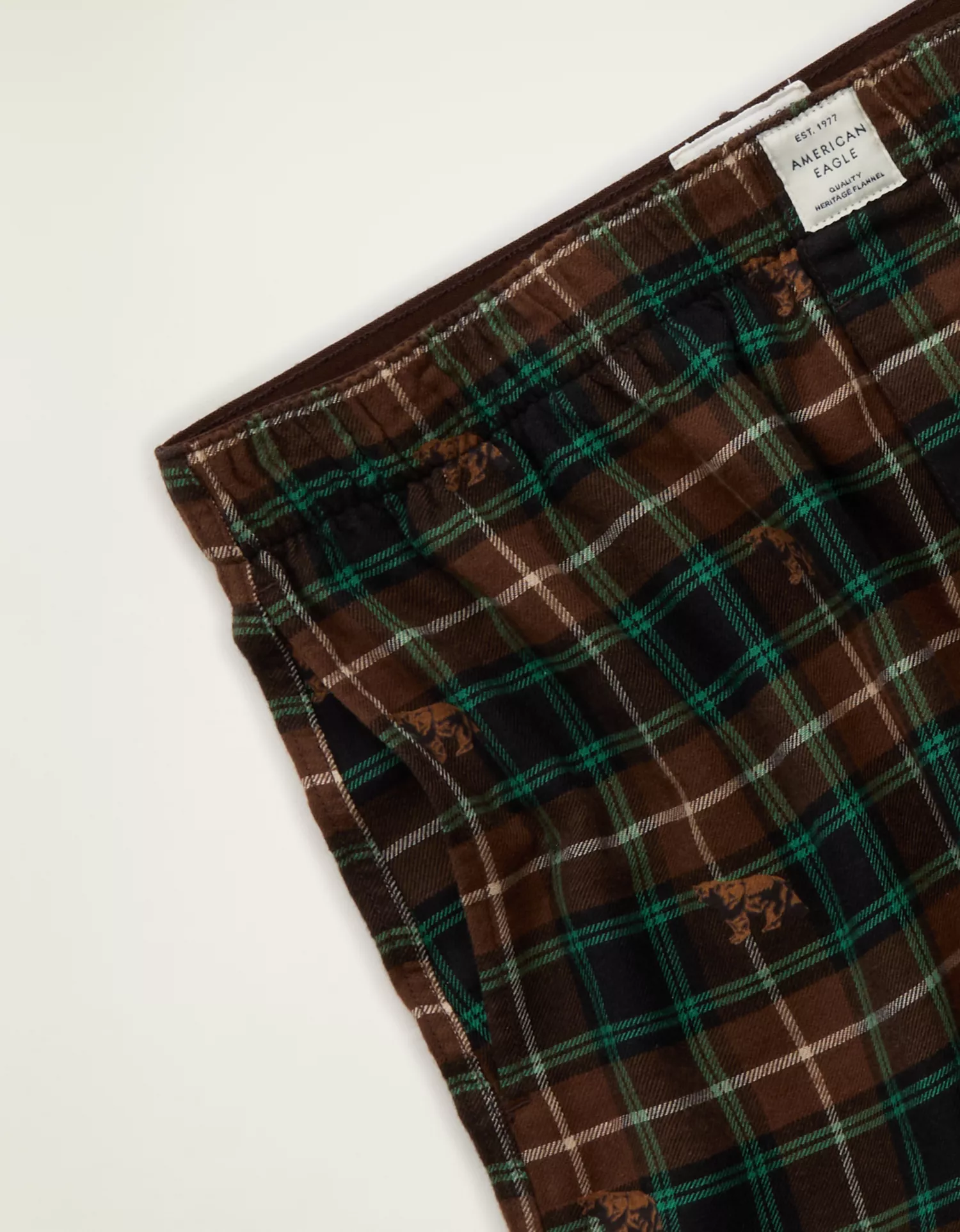 AEO Men's Flannel Pocket Boxer Short - thumbnail 9